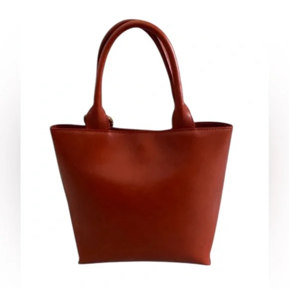 Furla genuine leather small tote Made In Italy - Picture 2 of 8